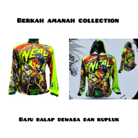 Baju balap motor dewasa/ kaos balap pria/ atasan balap kupluk