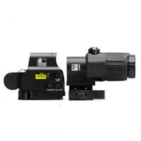 Tactical High Quality Red Dot sight Magnifier picatinny or Weaver Rail 558 G33 Holographic Sight for M416 AR15