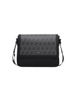 กระเป๋าสะพายข้างผู้ชาย Monogram Messenger Bag สีดำ