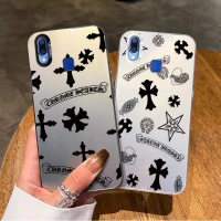 เคสโทรศัพท์, สำหรับ VIVO Y91, Y95, Y91i, 2 in 1 การป้องกัน, วัสดุ TPU อ่อน, ความหรูหราไขว้ภายใน, กัน