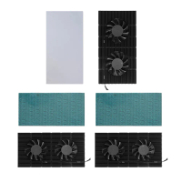 GPU Backplane Radiator Graphics Card Backplate Memory Cooler Alloy Aluminum Graphics Card Backplane 