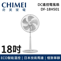 【跨店點數22%回饋+限時下殺】CHIMEI 奇美 18吋DC馬達節能遙控電風扇 DF-18H501
