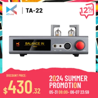 XDUOO TA-22 DAC&amp;Tube Balance Headphone Amplifier ES9038Q2M*2 USB DSD256 32Bit/384kHz TA22 HD Bluetooth DAC Amp