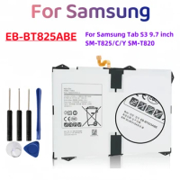 Replacement Samsung Battery For Samsung Galaxy Tab S3 T825C TabS3 SM-T825C Genuine Tablet Batetry EB-BT825ABE 6000mAh