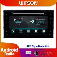 8" Android Car Radio For Toyota Corolla Fortuner Estima Innova Vios Arius 2017-2020 Multimedia Stereo GPS CarPlay Player 130*230