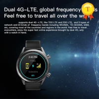 BEST SELLING 3GB ram 32GB rom Dual 4G lte TDD FDD wrist watch global frequency 8.0MP Smart Watch Phone For IOS android