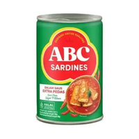 ABC SARDINES EXTRA PEDAS 155 GR