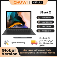 CHUWI UBook X 2024 Tablet Windows 2 In 1 Laptop i5-10210Y 12 Inch Tablet 2K IPS 12GB 512GB 2.4G/5G Wifi With Keyboard Stylus
