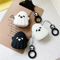 Disney Luminous Ghost Nightmare Case For Apple Airpods 1 2 3 Pro Case Wireless Bluetooth Earphone Headphone Cover Soft Silicone