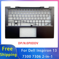 New For Dell Inspiron 13 7300 7306 2-in-1;Replacement Laptop Accessories Palmrest 0P0DDV