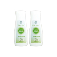 【德國 草本莊園KRAUTERHOF】咖啡因綠茶活髮洗髮精 250ml 買一送一(無矽靈 蓬鬆 控油)