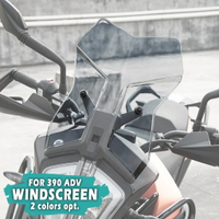 適用於 KTM 390 Adventure ADV 2020-2021 擋風玻璃擋風玻璃擋風玻璃氣流導流板的摩托車擋風