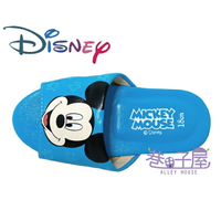【庫存出清】DISNEY迪士尼 米奇童款室內拖鞋 藍 MIT台灣製造【巷子屋】