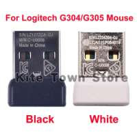 New Black / White USB Dongle Signal Mouse Receiver Adapter for Logitech G304 G305 Wireless Gaming Mouse