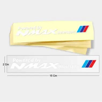 Stiker Cutting Variasi Nmax Motorsport Isi 2 stiker Putih