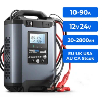 TOPDON T90A12 Volts 30Amps 10A 10Amp Intelligent Battery Battery Car Chargers 12V/24V Superior Charger Motorcycle Battery