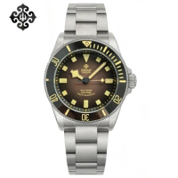 IX&amp;DAO IPOSE Titanium Diver Watch PT5000 Automatic Mechanical Movement AR Coating Sapphire Luminous 20Bar BGW9 Men Wristwatch