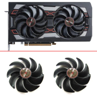 95mm 6pin FD10015M12D DC12V RX5700 XT GPU Cooler Fan Replace For Sapphire RX 5500 5600 5700XT PULSE Cooling Fans