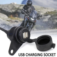 NEW Motorcycle accessories USB charging socket 12V to quickly charge mobile phones For Honda CB400X CB 400 X cb400x