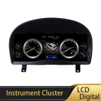 12.3''Linux System Car Digital Virtual Cockpit For Toyota Alphard 2008-2014 Instrument Cluster Display Dashboard Multimedia Unit