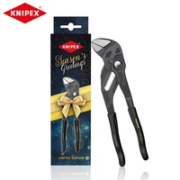KNIPEX 86 01 180 XMAS Slip Joint Water Pump Pliers 180mm Lock Button Wrench Grips Christmas Limited Edition