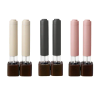 【recolte 麗克特】Salt & Pepper Mill Mini 電動研磨器 RMM-1(三色可選 一組兩入)