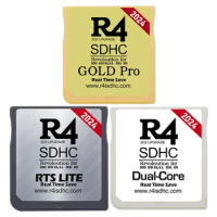 New R4 SDHC Adapter Pro Card Memory Cards R4I SDHC Video Game Burning Card Flashcard 3DS DSI XL/LL DSL DS RTS LIFE Game Com Card