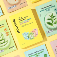 Set Kotak Kombo Niacinamide Aloe Vera Hyaluronic Acid Mask Sakura Amino Acid Green Tea Cactus Centel