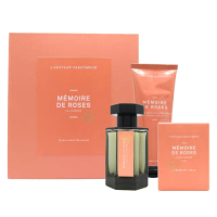 【L Artisan Parfumeur 阿蒂仙之香】玫瑰追憶香氛禮盒-淡香精50ml+護手霜65g+香皂25g(平行輸入)