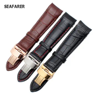 Genuine Leather Tissot Watch band 18mm 22mm 23mm 24mm Suitable for Tissot T035 Seiko Omega Watch Strap Bracelets