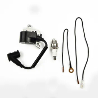 Ignition Coil Spark Plug Kit For-Stihl 034 036 038 039 044 048 024 026 028 029 MS310 MS360 390 Chainsaw Replace 0000-400-1300