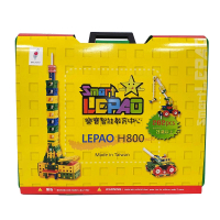 【LEPAO 樂寶】潛能開發積木-基本款262片裝