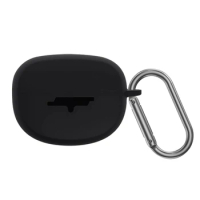 Silicone Portable Protective Cover Anti-scratch with Carabiner Protective Sleeve Protector Case for Bose Ultra Open Earbuds Case