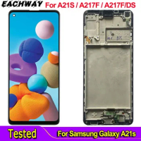 6.5'' For Samsung Galaxy A21s A217 LCD Display Touch Screen Digitizer Assembly SM-A217 A217F A217DS For SAMSUNG A21s LCD Screen