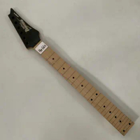 HN663 Original&amp;Genuine Ibanez Electric Guitar Mikro Mini Travel Guitar Neck Unfinished 24 Frets No Frets with Damages for DIY