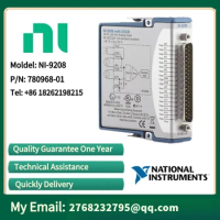 NI 9208 780968-01 500 S/S, plus or minus 20 mA, 16 channel C series current input module