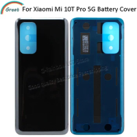 Battery cover For Xiaomi Mi 10T Pro Back Cover Battery Glass Housing For Xiaomi Mi 10T Pro Rear back Cover