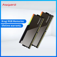 Asgard Bragi PC DDR4 RGB RAM 16GB 8GBx2 3600MHz 4000MHz CL14 CL16 Selected B-die Mirror Design Memoria Ram for Desktop