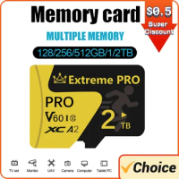 Original Micro TF SD Card A2 U3 Memory Card High Speed SD Card 128GB 256GB 512GB For Nintendo Switch Ps4 Ps5 Game Laptop