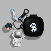Cartoon Spaceman For Samsung Galaxy Buds2PRO / buds Live/ buds pro Case Funny Earphone Silicone Cover for galaxy buds live Cover