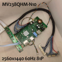 For BOE MV238QHM-N10 2K 2560x1440 60hZ JRY-W87XX-CV1 Gaming 2K LCD Monitor Driver Board Kit HDMI+DP+USB 60Hz HDR FREESYN