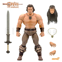 7inches Super7 Conan The Barbarian Ultimates Conan Action Figure Anime Model For Gift Free Shipping