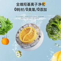 內地直送 - 無線果蔬清洗淨化器食材清洗機殺菌去除農殘消毒機多功能