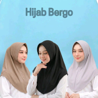 Amerta - Hijab Bergo Instan Jersey Premium Jilbab Bergo Jersey Kerudung Instan Wanita Muslim