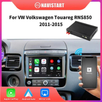 NAVISTART Wireless CarPlay Android Auto For VW Volkswagen Touareg RNS850 2011-2015 Mirror Link AirPlay Multimedia