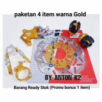 TUTUP KALIPER/CALIPER DEPAN VARIASI BEAT KARBU-BEAT FI NEW-BEAT STREET - Gold