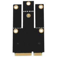 Bộ Chuyển Đổi M.2 NGFF Sang Mini PCI-E (PCIe+USB), Mới, Tương Thích Với M.2 Wifi Bluetooth Không Dây