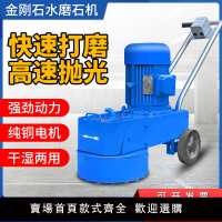 【保固兩年】家用手推式水磨石機拋光機 混凝土水泥地面打磨機 地坪磨平機器