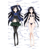 Sexy Girl Cute Japanese Anime Accel World Kuroyukihime Throw Otaku Dakimakura Gifts Bedding Hugging Body Pillow Case 150x50 CM