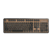 【AZIO】RETRO ELWOOD BT 藍牙核桃木打字機鍵盤-typelit軸(PC/MAC鍵盤)